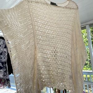 💮 Sweet n Sinful Cream Crochet Butterfly Top 💮